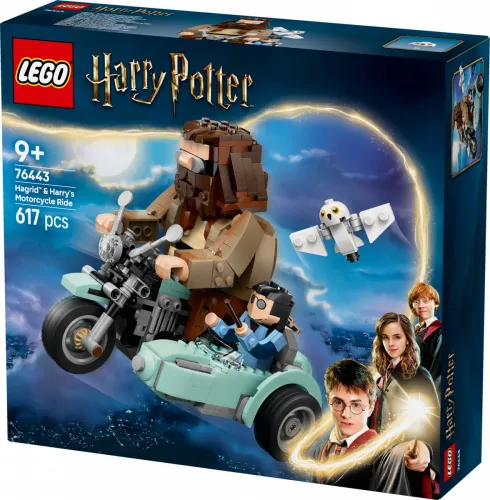 LEGO Harry Potter bricks 76443 Поездка Хагрида и Гарри на мотоцикле