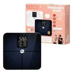 Waga łazienkowa WEBBER Bonita SBS-1321B-B Czarny