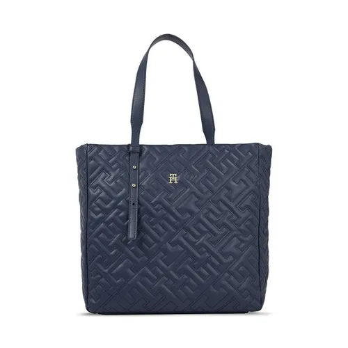 Сумка Tommy Hilfiger Th Soft Tote Mono AW0AW15583 Space Blue DW6