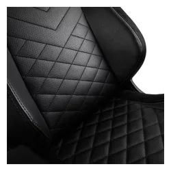 Fotel Noblechairs EPIC Black Gamingowy do 120kg Skóra ECO Czarny