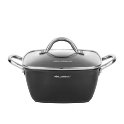 Garnek aluminiowy z pokrywką FLORINA NELIO 2,5 l