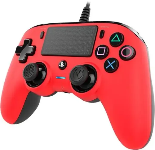 Pad Nacon Compact Controller do PS4 Przewodowy Czerwony