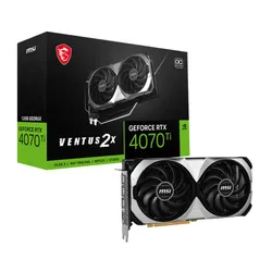 Karta graficzna MSI GeForce RTX 4070 Ti VENTUS 2X OC 12GB GDDR6X 192bit DLSS