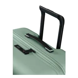 American Tourister Novastream'in Geniş Genişletilebilir Valizi -nomad green