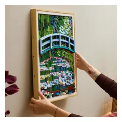 LEGO ART 31220 Claude Monet - Most nad stawem z liliami wodnymi, zestaw+18
