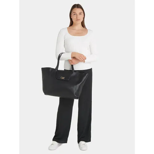 Сумка Calvin Klein Re-Lock Shopper W/Flap K60K611052 Ck Black BAX