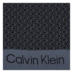 Calvin Klein Franjuri monogramă eșarfă șal 100x200 K60k611118 CK Negru BAX