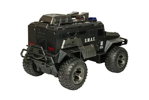 Zdalnie sterowany monster truck policyjny Big Foot RC Truck 1:8