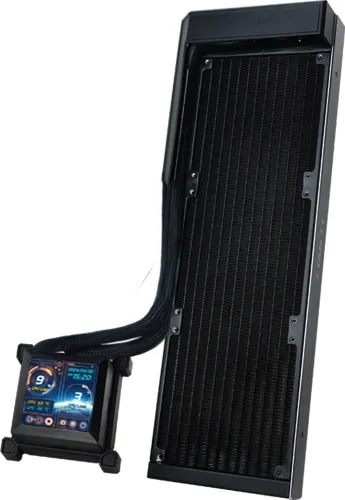 Chłodzenie Lian Li HydroShift LCD 360 Fanless Czarny