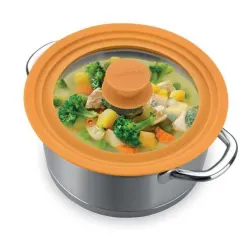 TESCOMA Unicover Ring 20/22/24 cm – pokrywka uniwersalna szklana