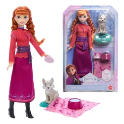 Lalka DISNEY FROZEN Kraina Lodu Księżniczka Anna i wilczek JFG17