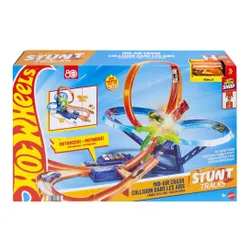 Tor Hot Wheels Stunt Tracks Powietrzna kraksa JFD12
