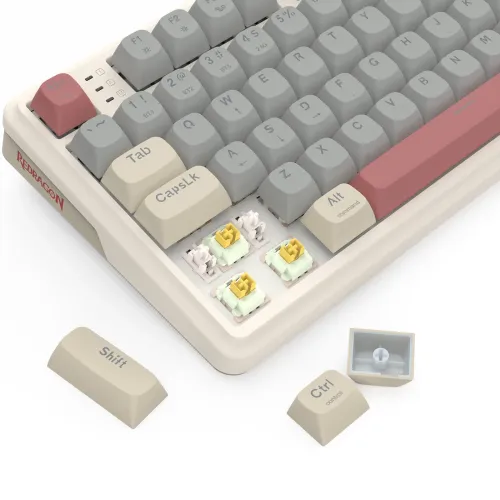 Klawiatura mechaniczna Redragon EISA 100 K768WGR-WL