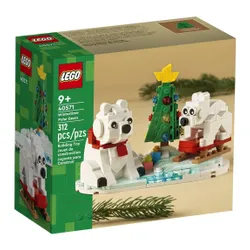 LEGO Zimowe niedźwiedzie polarne 40571