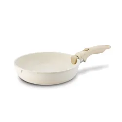 Zestaw 3 patelni Starke Pro Compacti Cream 4 elementy odpinany uchwyt