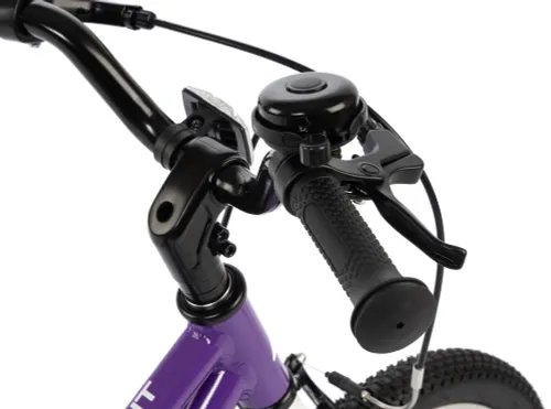 Rower dziecięcy KARBON Superlight 14 cali dla chłopca Fioletowy