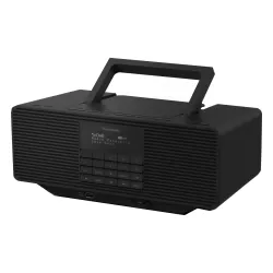 Radioodbiornik Panasonic RX-D70BTEG-K Radio FM, DAB Odtwarzacz CD Czarny