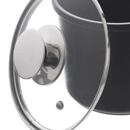 Garnek aluminiowy z pokrywką GRANDE 7,8 l