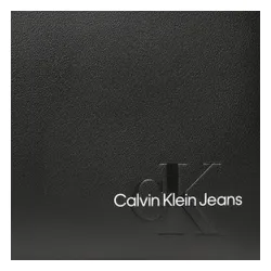Geantă de umăr sculptată Calvin Klein Jeans cu Lanț24 K60K610565 BDS