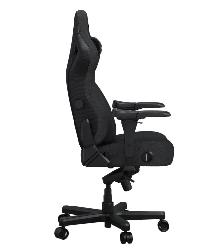 Fotel Anda Seat Kaiser 4 L Gamingowy do 120kg Tkanina Ciemnoszary
