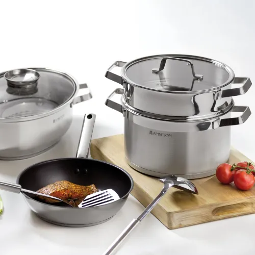 Garnek Ambition Kitchen Pro 94516 Indukcja Stal nierdzewna 3l