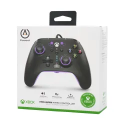 Геймпад PowerA Enhanced Purple Hex к Xbox Series X/S, Xbox One, PC Проводной