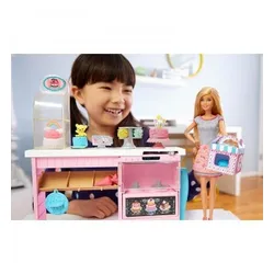 Lalka Barbie Pracownia wypieków GFP59