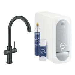 Bateria GROHE Blue Home 31455KS1 z filtrem Aksamitna czerń
