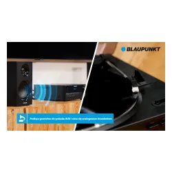 Wieża Blaupunkt MS55SUB 110W Bluetooth Radio FM Czarny