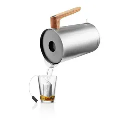 EVA SOLO Nordic Kitchen 1,5 l - czajnik elektryczny bezprzewodowy ze stali nierdzewnej