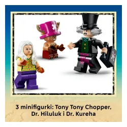 LEGO 75641 ONE PIECE: Убежище доктора Хилюлука, набор кубиков 9+