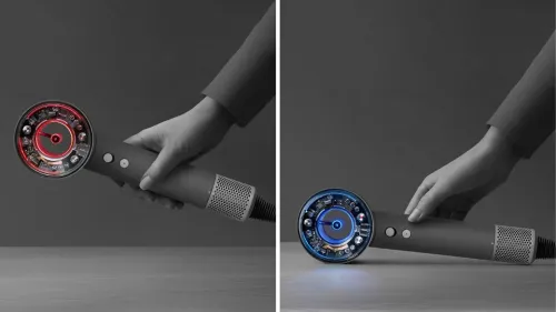 Suszarka do włosów Dyson Supersonic Nural Straight+Wavy 143644-01 Jonizacja Zimny nawiew 1600W 3 prędkości 4 temperatury