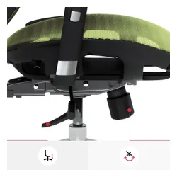 Fotel DIABLO CHAIRS V-Basic Czarno-zielony