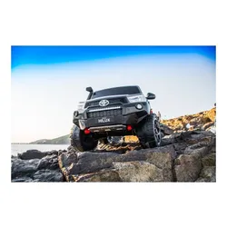 Auto Na Akumulator Dla 2 Dzieci Toyota Hilux 4X4 Pilot Eva Skóra LED Radio MP3