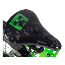 Rower dziecięcy HUFFY Minecraft 16 cali dla chłopca Zielony