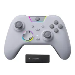 Pad EasySMX X05Pro do Nintendo Switch, PC Bezprzewodowy Biały + Stacja dokująca