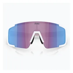 Okulary przeciwsłoneczne Bliz P003 Nano Optics Nordic Light matte white/begonia/violet blue multi