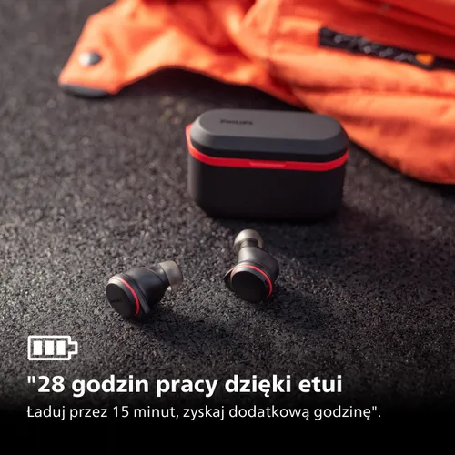 Słuchawki bezprzewodowe Philips TAA7507BK/00 Dokanałowe Bluetooth 5.2