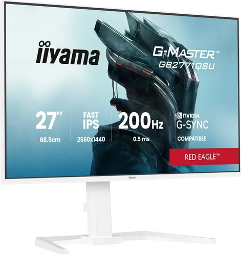 iiyama G-Master GB2771QSU-W1 Red Eagle - 200Hz | QHD | Fast IPS | 27''