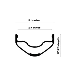 Koło tylne WTB Proterra Light i27 29" 12x148mm Micro Spline