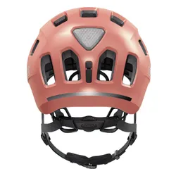 Kask rowerowy ABUS Youn-I 2.0 Różowy dla Dzieci z lampką (rozmiar M)