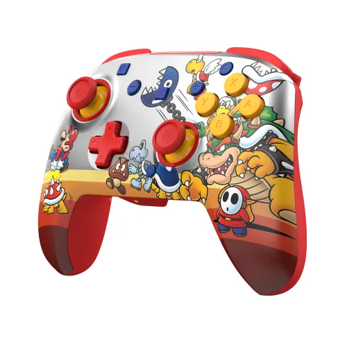 Pad Turtle Beach Rematch Wireless Controller Koopa Troopa do Nintendo Switch / Switch 2 Srebrny