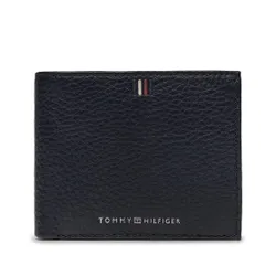 Большой мужской кошелек Tommy Hilfiger Th Central Cc And Coin Am0am11855 Space Blue DW6