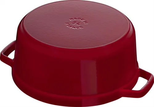 Garnek żeliwny okrągły 3.85 ltr, bordeaux STAUB LA COCOTTE Kasztanowy