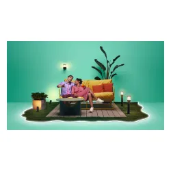 Lampa stojąca WiZ ogrodowa Bollard 3,6W Czarny