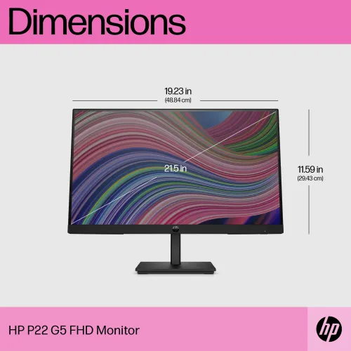 Monitor HP P22 G5 21.5" Full HD IPS 75Hz 5ms