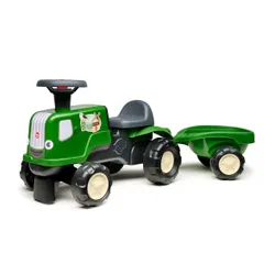 Falk Jeździk Traktor Z Przyczepą Birdy Farm Zielony 1-3 Lat
