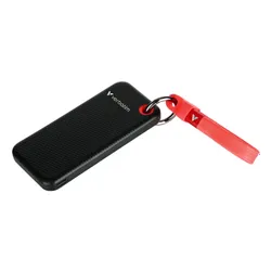 Dysk VERBATIM Pocket 2TB SSD Czarno-czerwony
