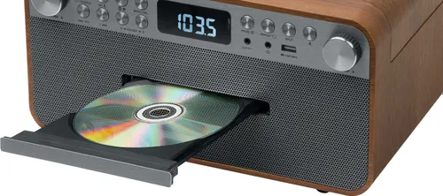 Gramofon MUSE MT-118AT Bluetooth USB Drewno