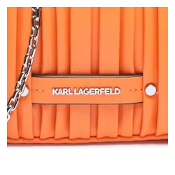 KARL LAGERFELD 231w3212 geantă portocalie simulată